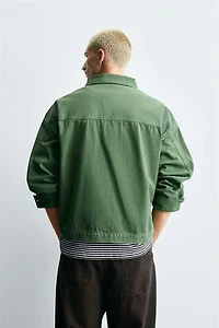 VESTE DÉLAVÉE PIÈCES