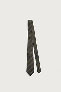 100% SILK STRIPED TIE