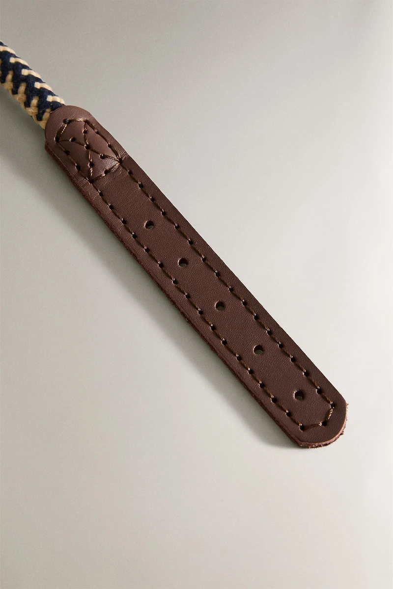 COLLIER CORDE POUR ANIMAUX DE COMPAGNIE