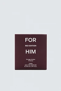 FOR HIM RED EDITION EDP 50 ML (1.69 FL. OZ).