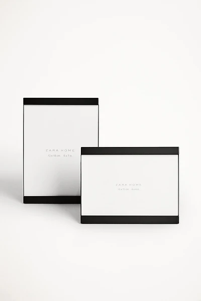 CADRE PHOTO MÉTAL NOIR