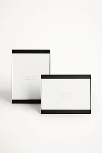 BLACK METAL PICTURE FRAME