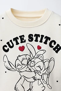 ENSEMBLE SWEAT-SHIRT ET LEGGING CÔTELÉS LILO & STITCH © DISNEY