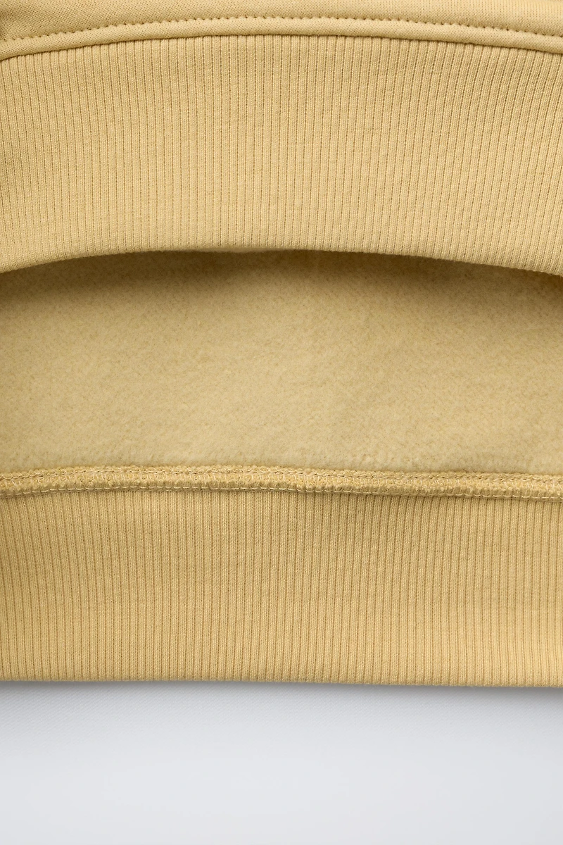 TEXT HOODIE SWEATSHIRT