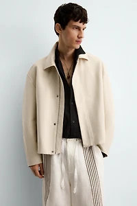 RELAXED FIT BOMBER JACKET