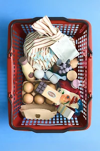 CHILDREN’S TOY GROCERY SHOPPING SET
