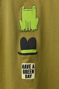 FROG PRINT T-SHIRT