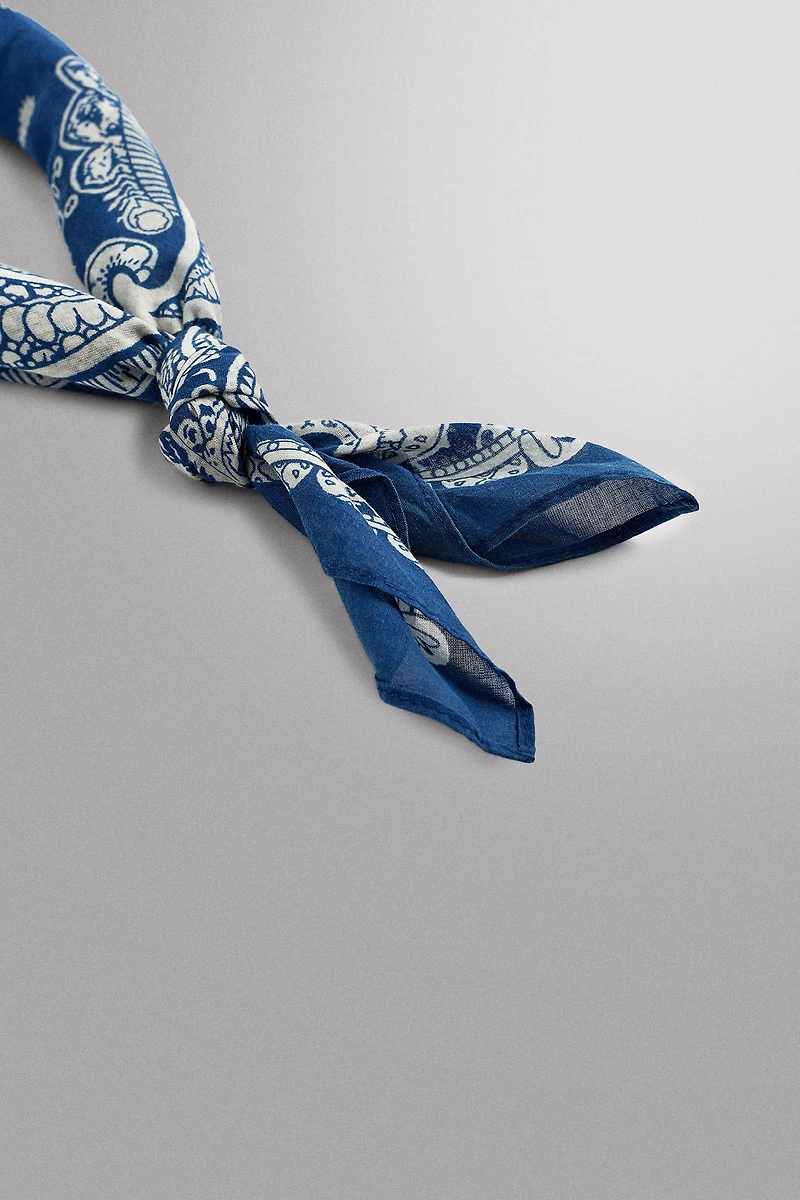 BANDANA À IMPRIMÉ PAISLEY