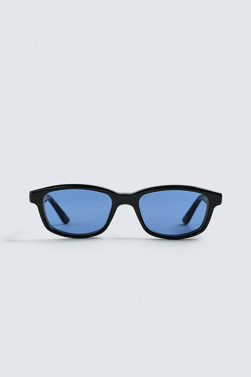 AARON LEVINE X ZARA OVAL SUNGLASSES