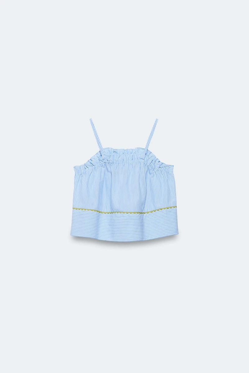 2-14 YEARS / LIMITED EDITION WAVY STRIPED TOP