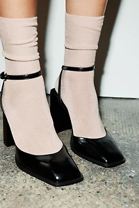 RIB HIGH SOCKS