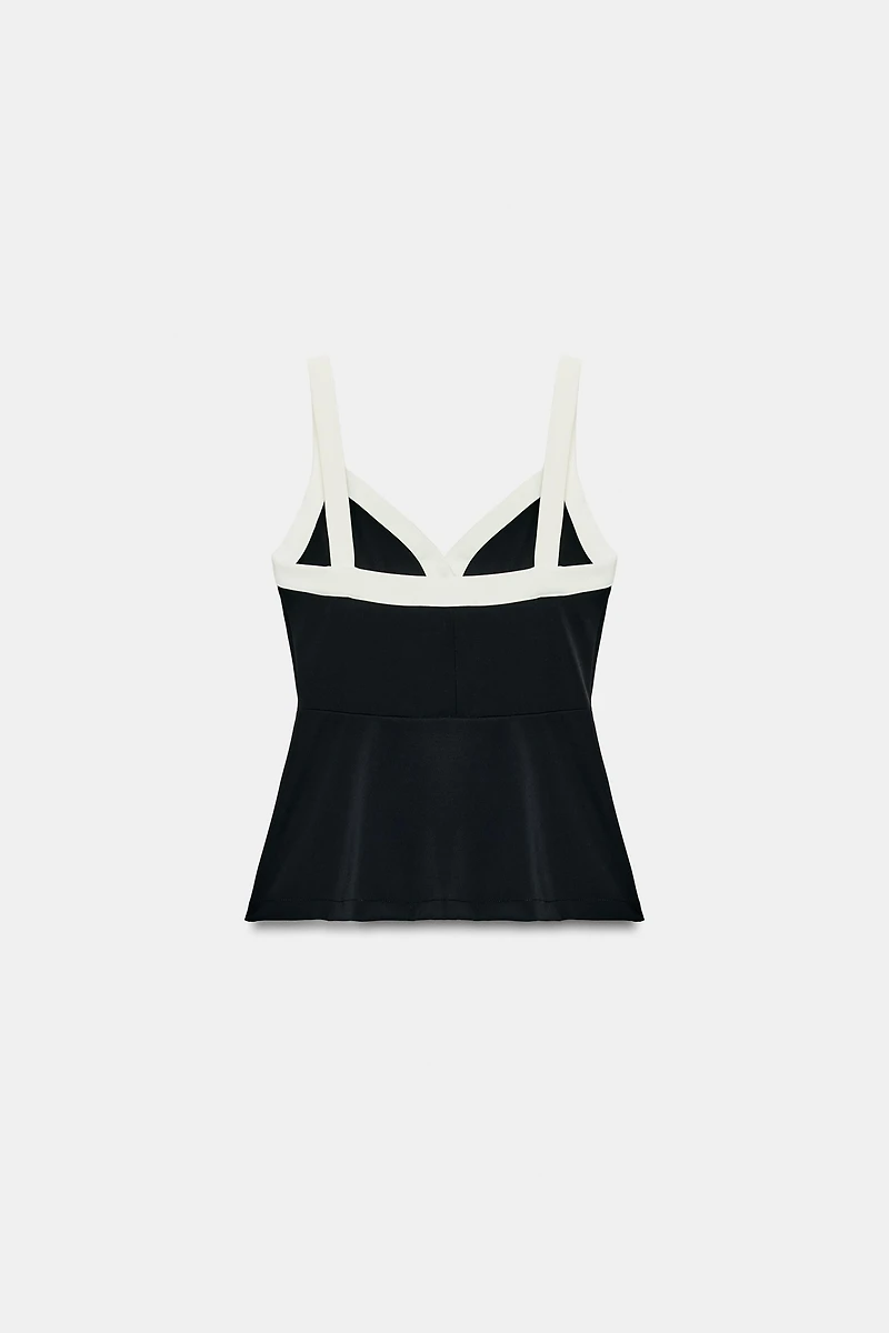 CONTRAST BUTTON TOP