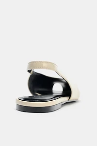 OPEN TOE SLINGBACK SHOES