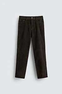 REGULAR FIT CORDUROY PANTS