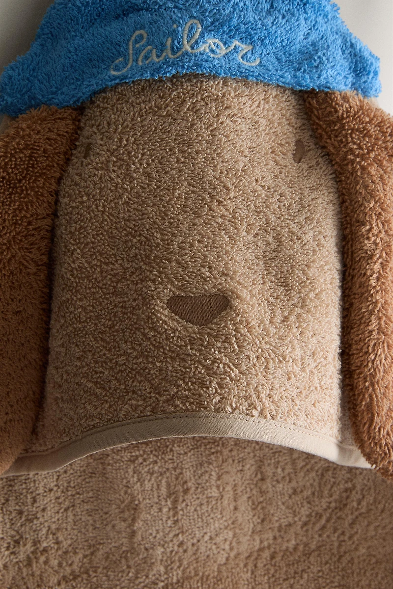 HOODED DOG BATH TOWEL