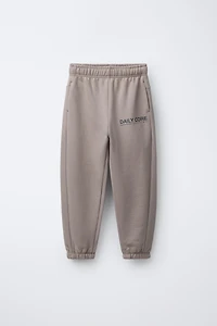 TEXT JOGGING PANTS
