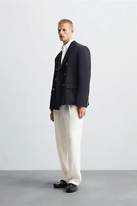 DOUBLE BREASTED BLAZER