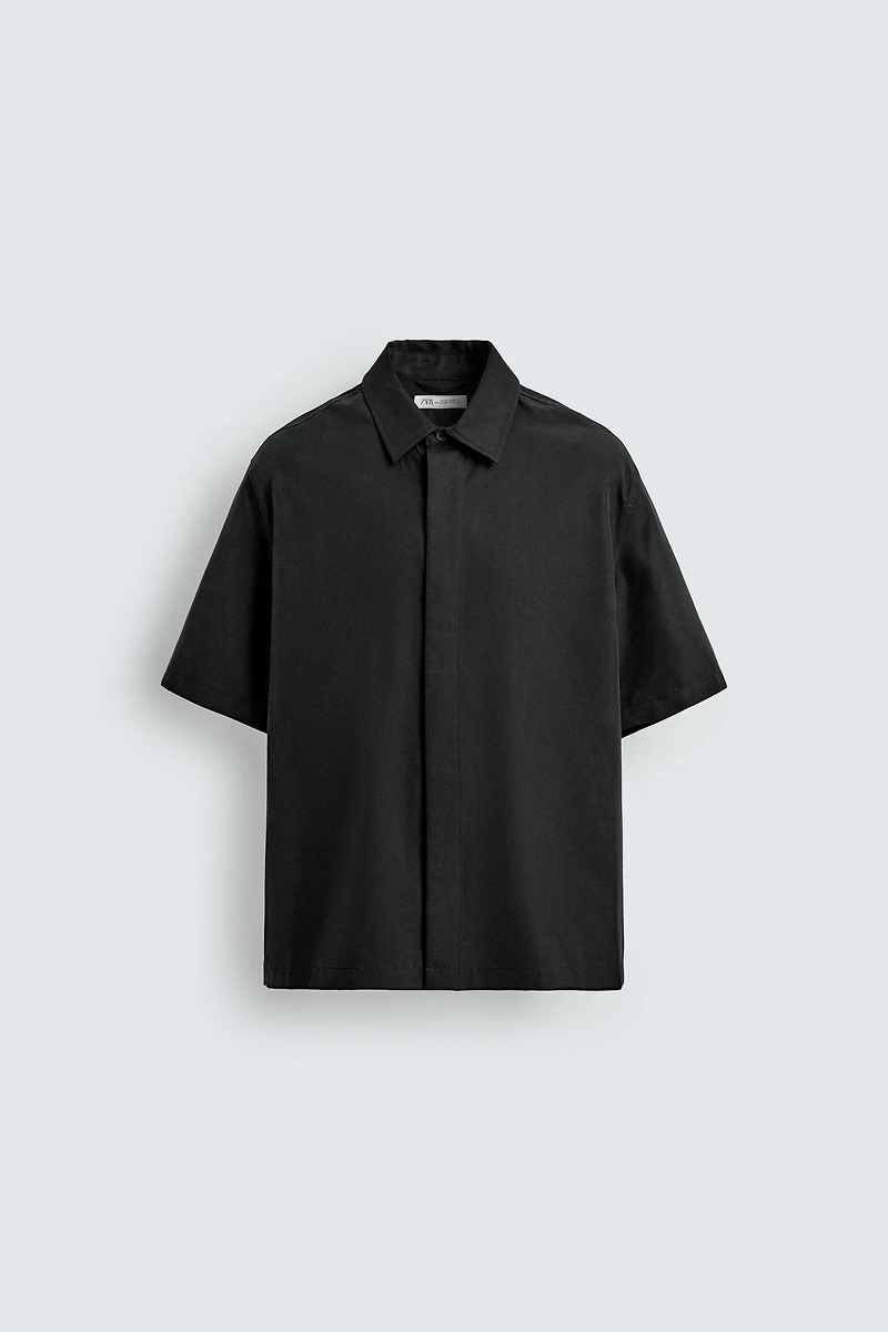 RELAXED FIT FLOWY SHIRT