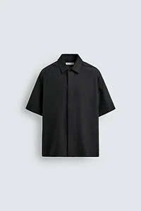 RELAXED FIT FLOWY SHIRT