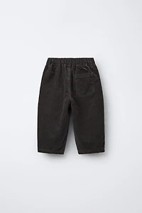 PANTALON BAGGY DOUX AU TOUCHER