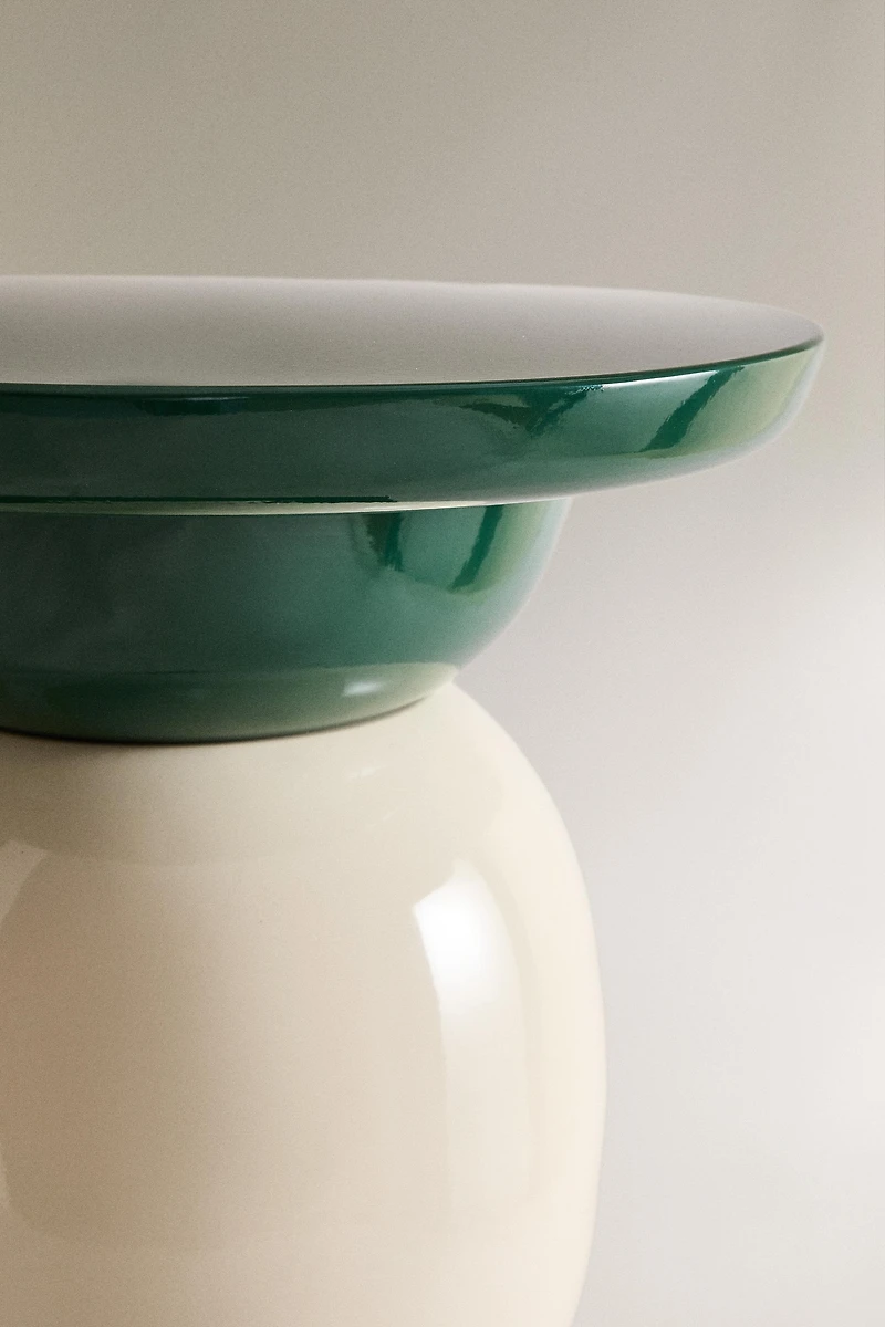 SHINY MATTE SIDE TABLE X COLLAGERIE