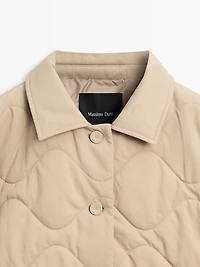 Jacket with seam details