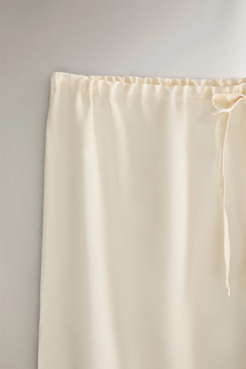 SATEEN PANTS