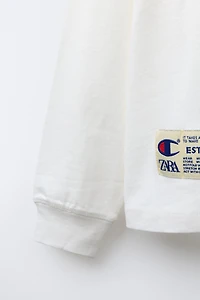 CHAMPION ® X ZARA PATCH T-SHIRT