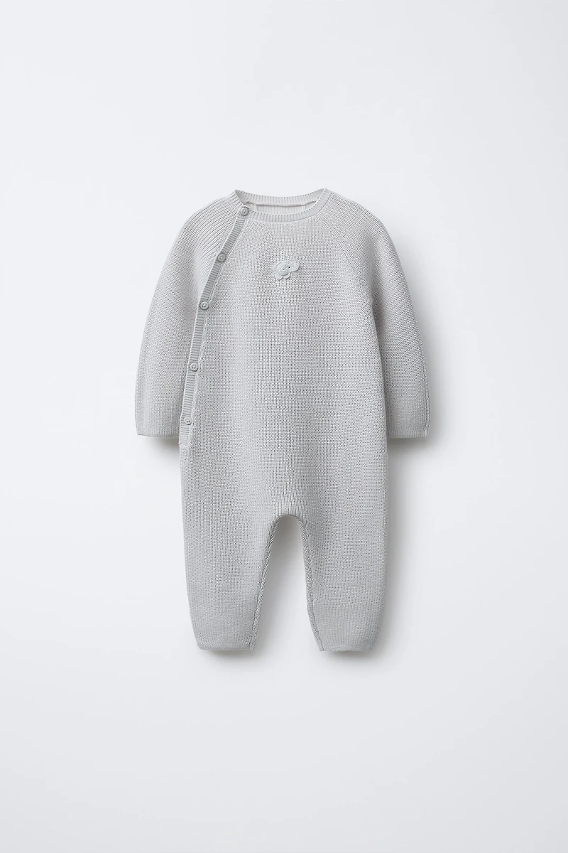 PEARL KNIT ELEPHANT JUMPSUIT