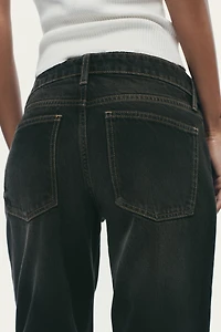 TRF LOW RISE WIDE LEG JEANS