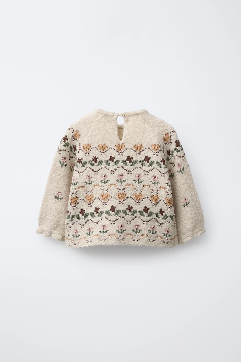 PULL EN MAILLE JACQUARD