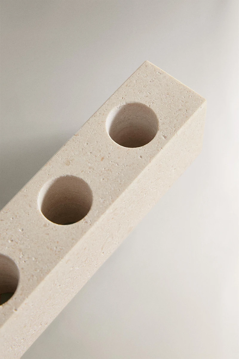 SUPPORT BROSSE À DENTS MARBRE BLANC