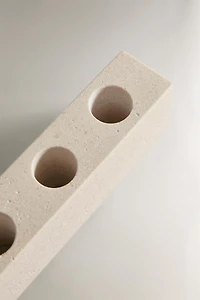 SUPPORT BROSSE À DENTS MARBRE BLANC
