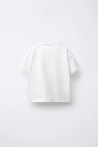 T-SHIRT BASIQUE CŒUR BRODÉ