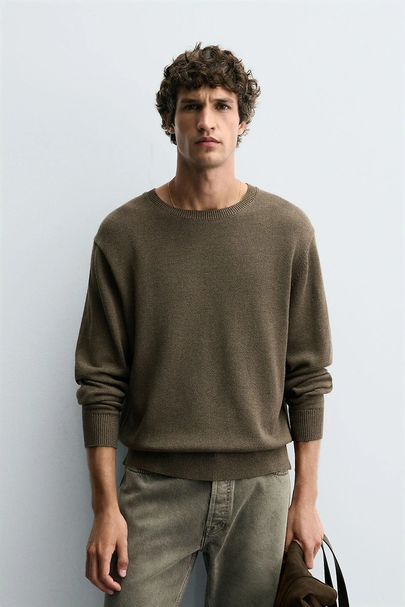 TWISTED TEXTURE SWEATER