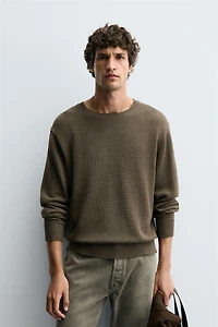 TWISTED TEXTURE SWEATER