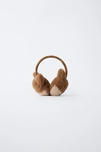 CACHE-OREILLES EFFET FOURRURE CASTOR
