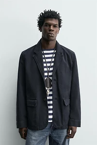 BLAZER RELAXED FIT COTON