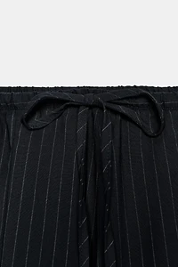 ZW COLLECTION PINSTRIPE BALLOON PANTS