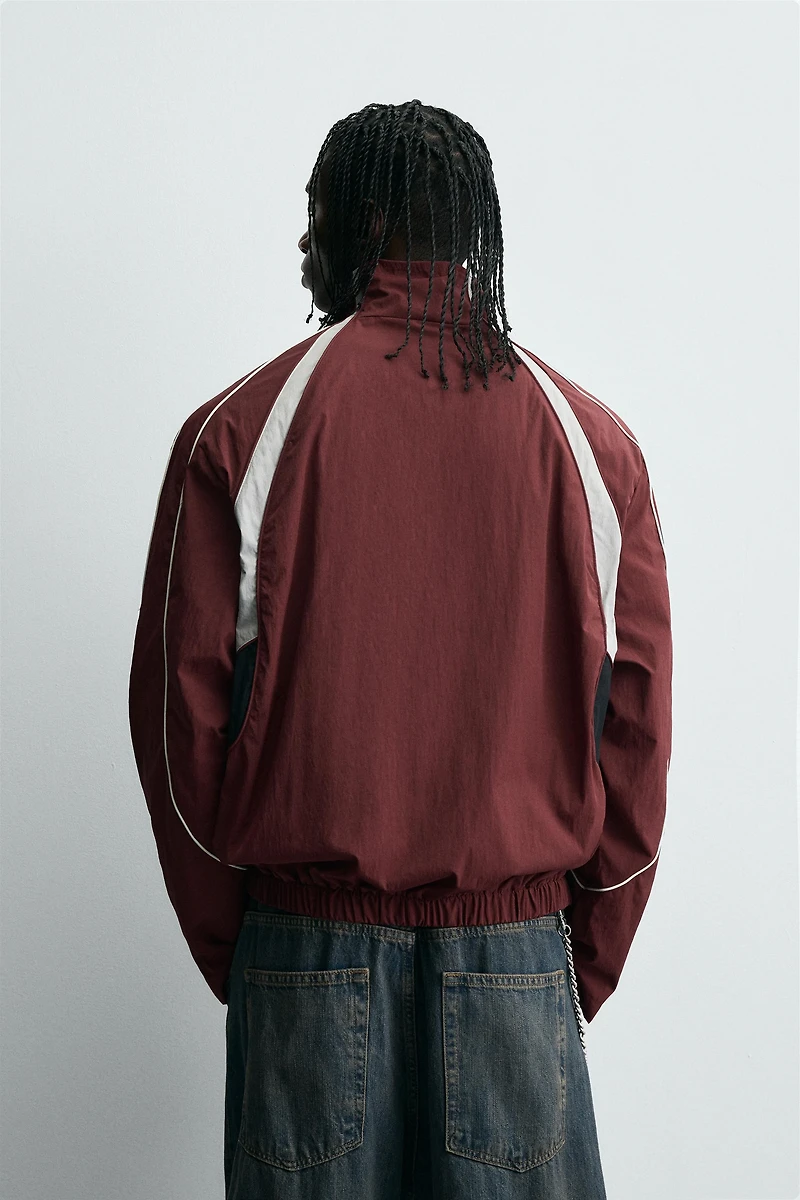 COLOR BLOCK CONTRAST TECHNICAL JACKET