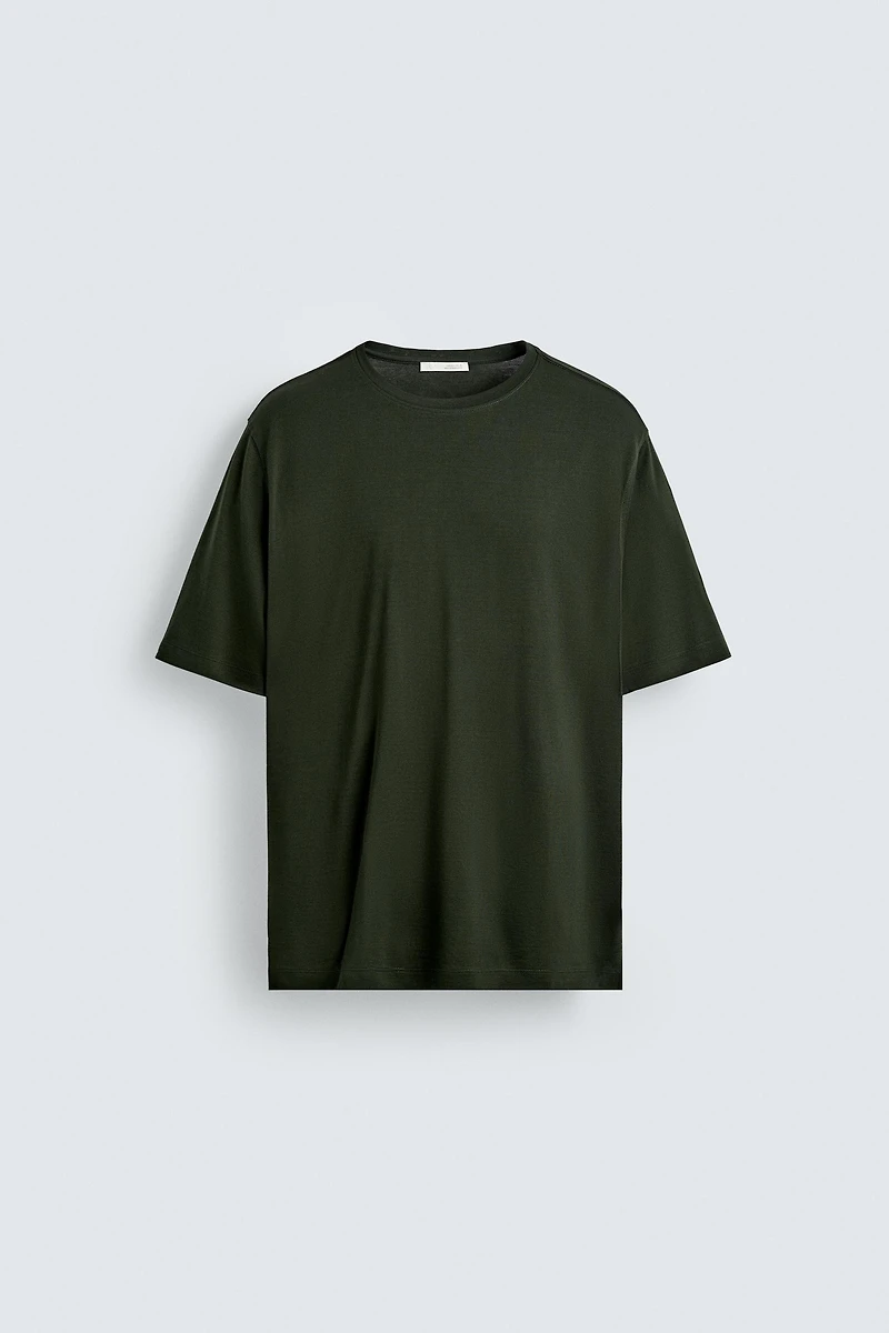 MERCERIZED FINISH T-SHIRT