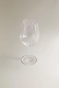 VERRE À VIN CRISTALLIN RELIEF