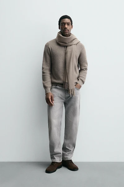 KNIT POLO SHIRT WITH WOOL