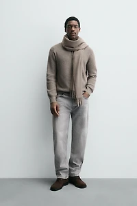 KNIT POLO SHIRT WITH WOOL