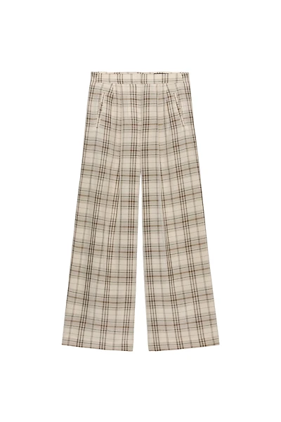 PLAID PANTS ZW COLLECTION