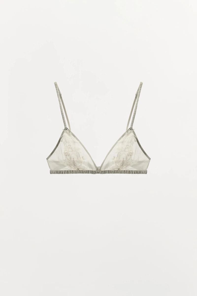SOUTIEN-GORGE TRIANGULAIRE DENTELLE
