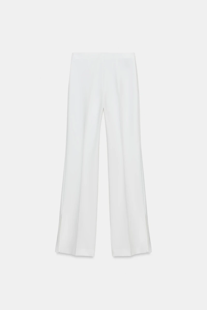 ZW COLLECTION FLARE PANTS WITH VENTS
