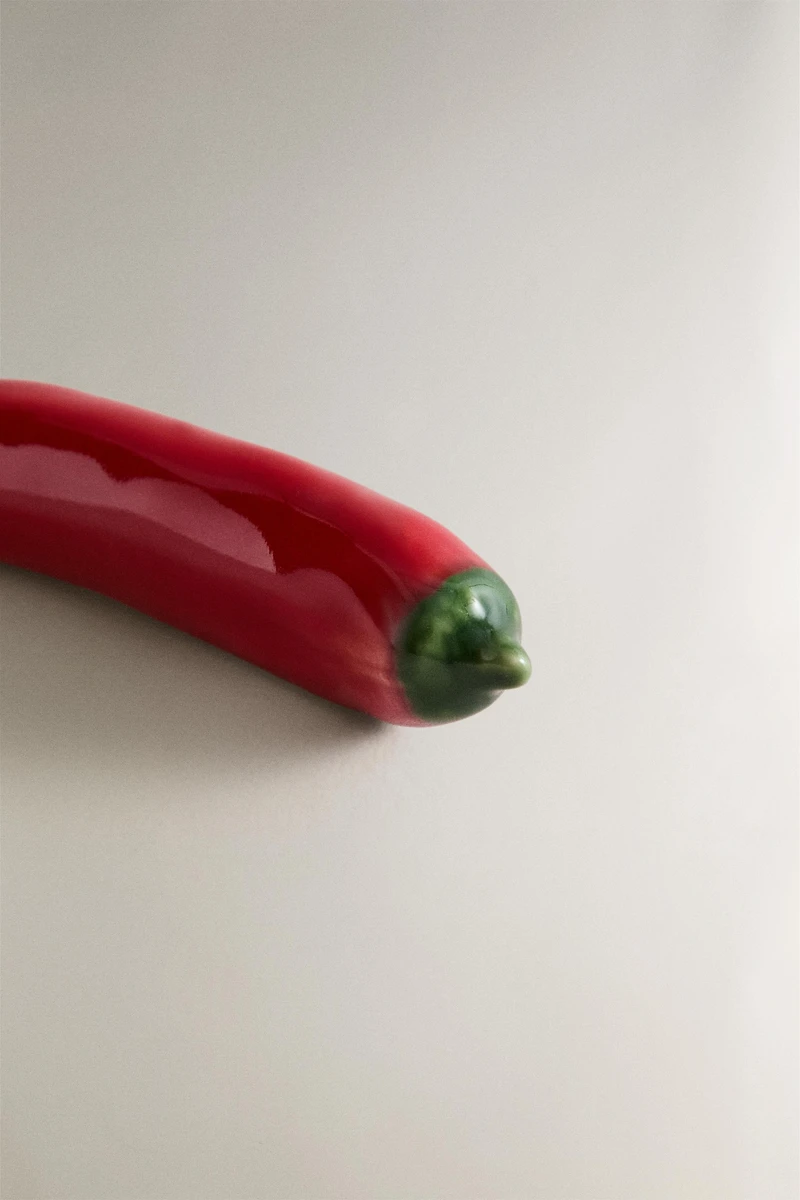 CERAMIC CHILI PEPPERS (PACK OF 2)