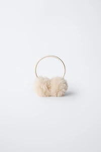 CURLY FAUX FUR EAR MUFFS SKI COLLECTION