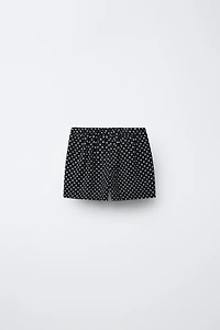 JUPE-SHORT À POIS